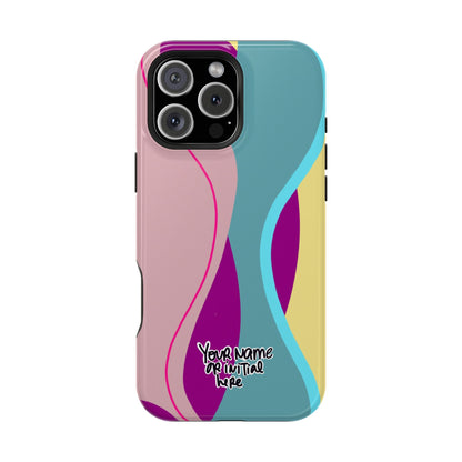 Abstract Colorwave Magnetic Impact Phone Case