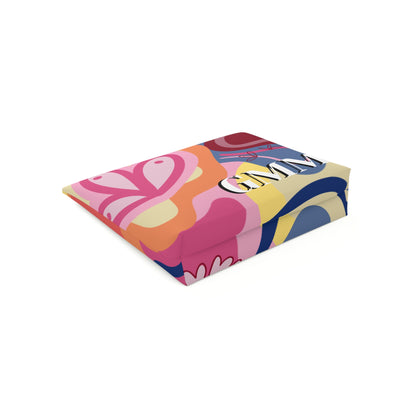 Orange Cosmetic Bag