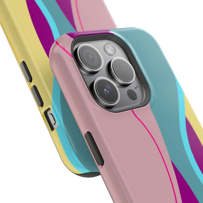 Abstract Colorwave Magnetic Impact Phone Case