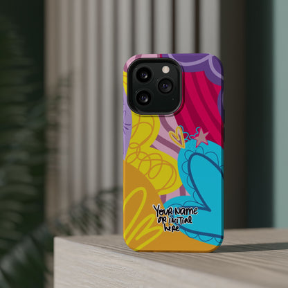 Floral Pop Magnetic Impact-Resistant Phone Case