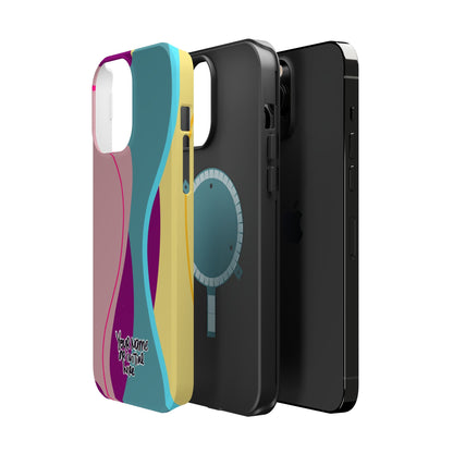 Abstract Colorwave Magnetic Impact Phone Case