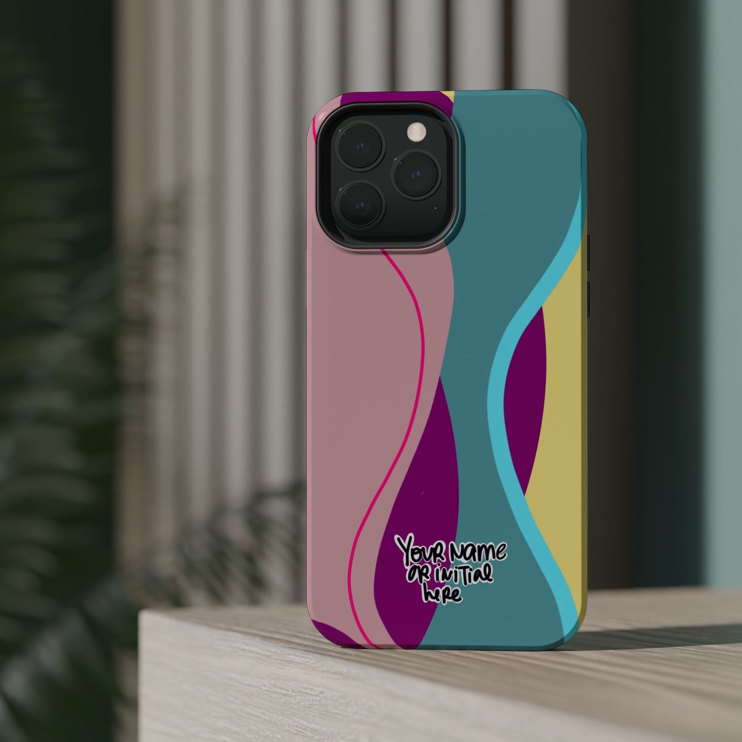 Abstract Colorwave Magnetic Impact Phone Case