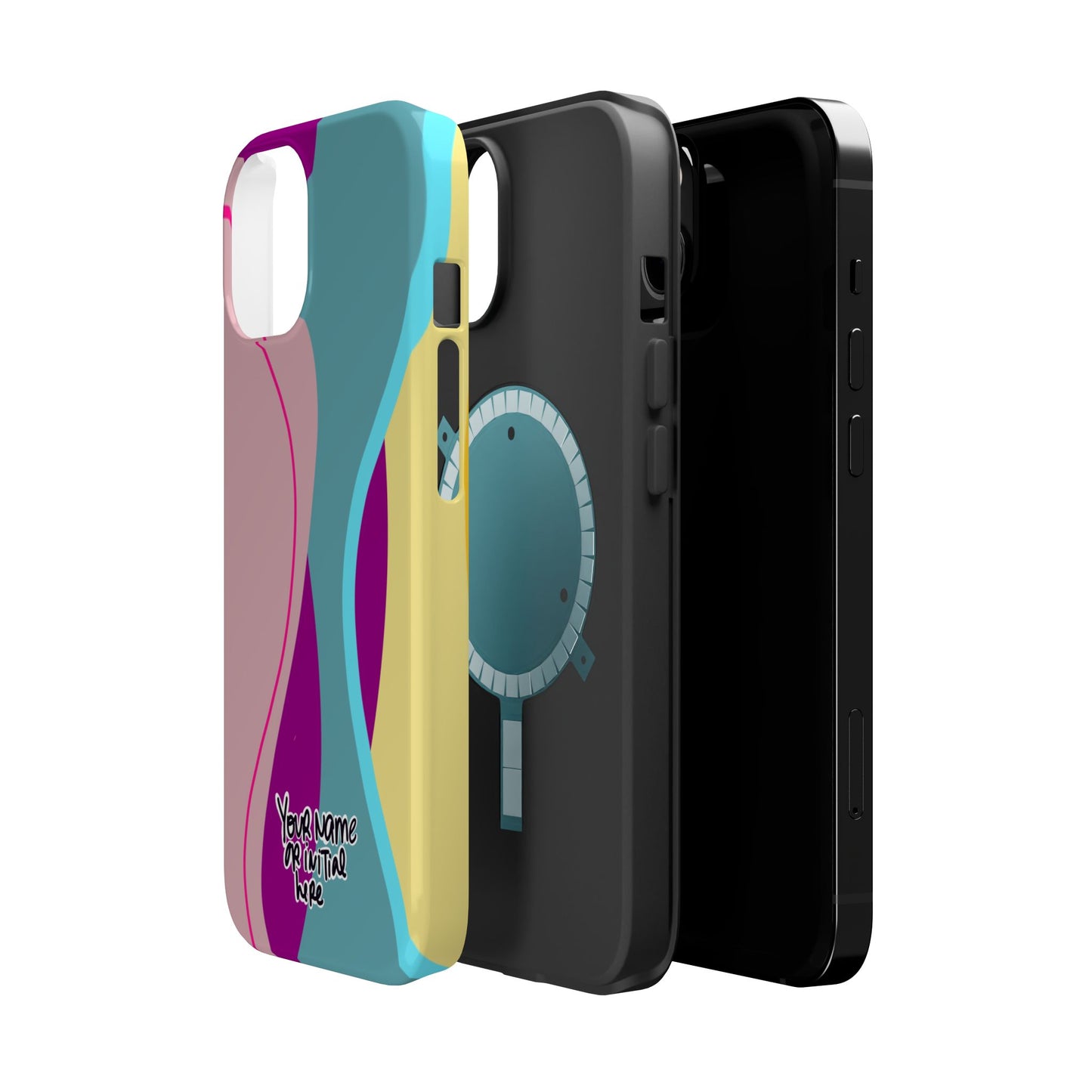 Abstract Colorwave Magnetic Impact Phone Case