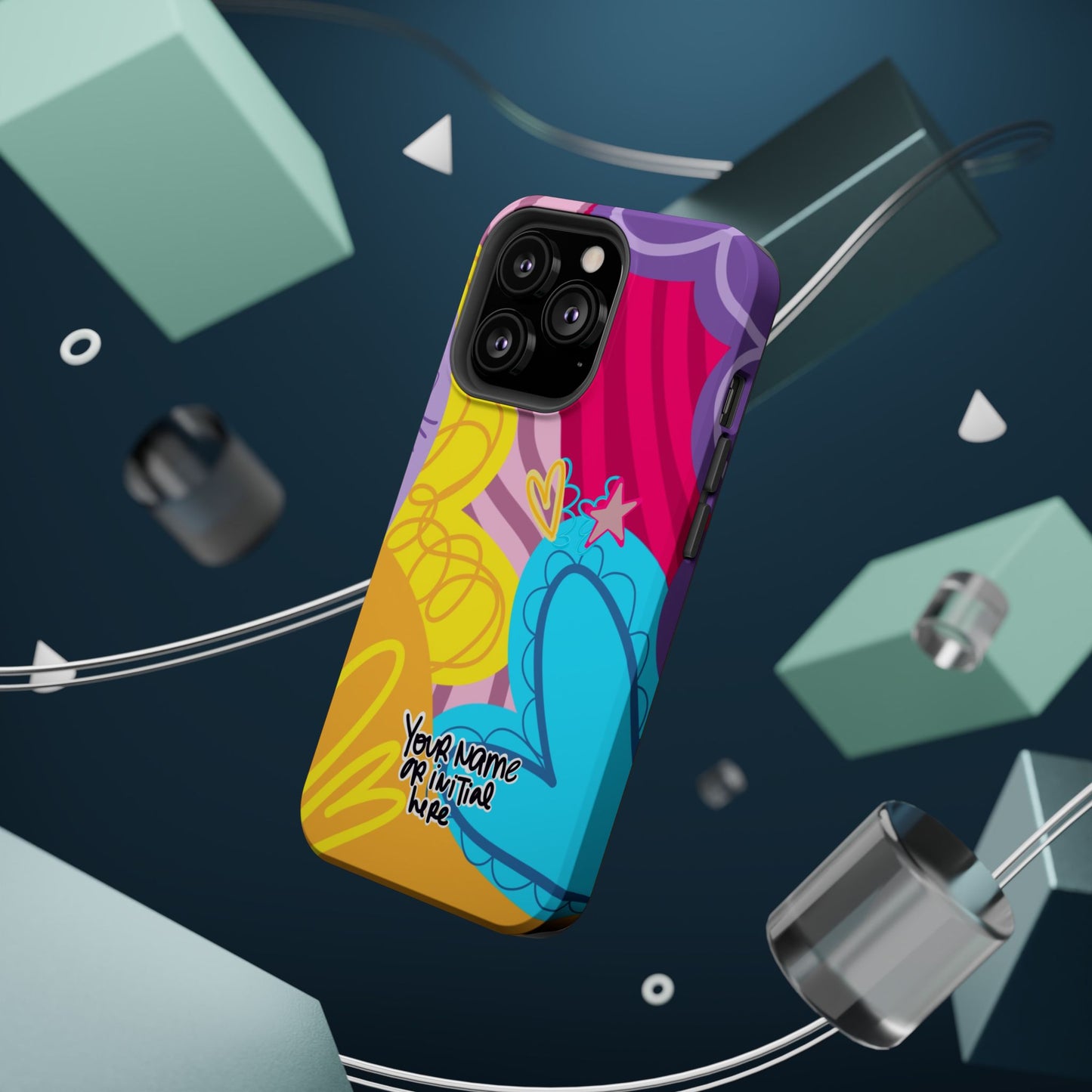 Floral Pop Magnetic Impact-Resistant Phone Case