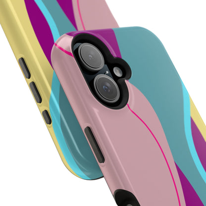 Abstract Colorwave Magnetic Impact Phone Case