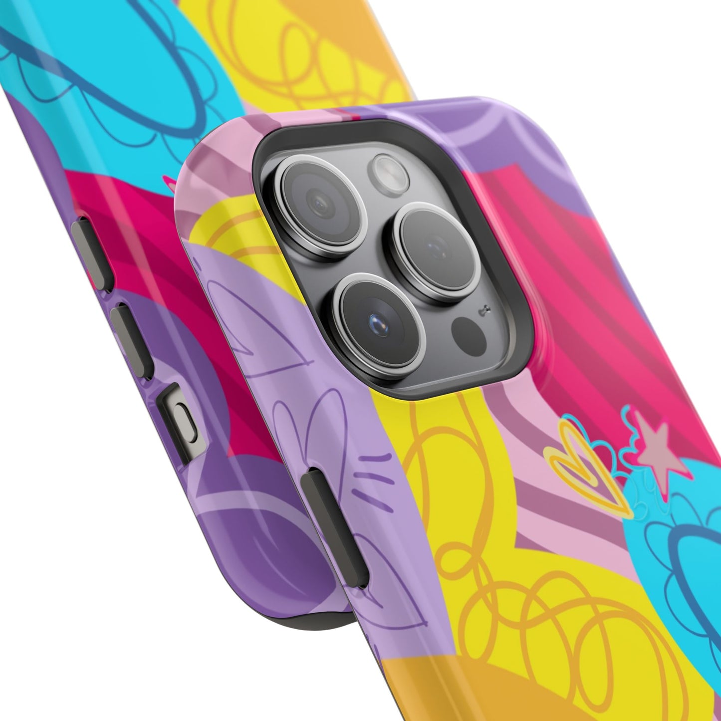 Floral Pop Magnetic Impact-Resistant Phone Case
