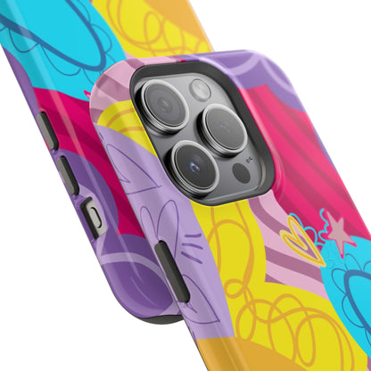 Floral Pop Magnetic Impact-Resistant Phone Case