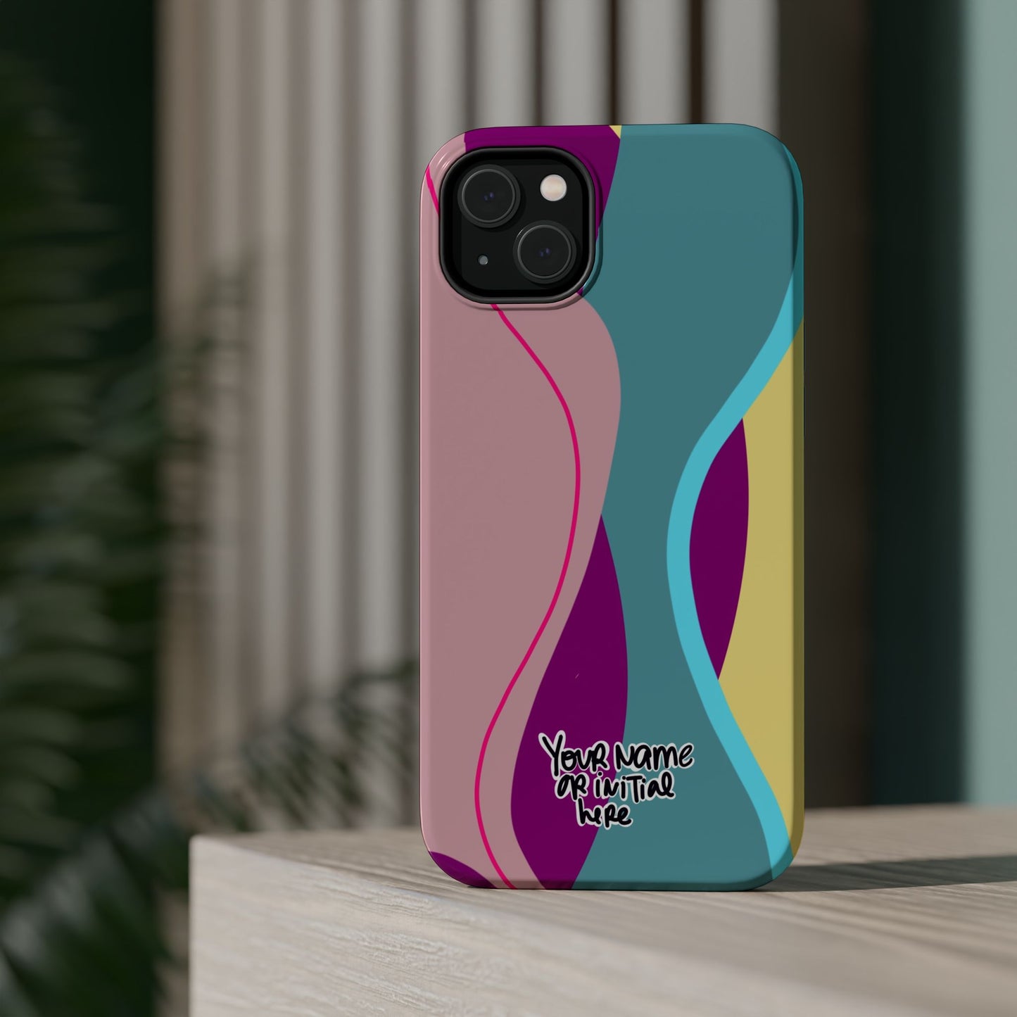 Abstract Colorwave Magnetic Impact Phone Case