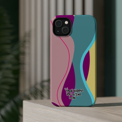 Abstract Colorwave Magnetic Impact Phone Case