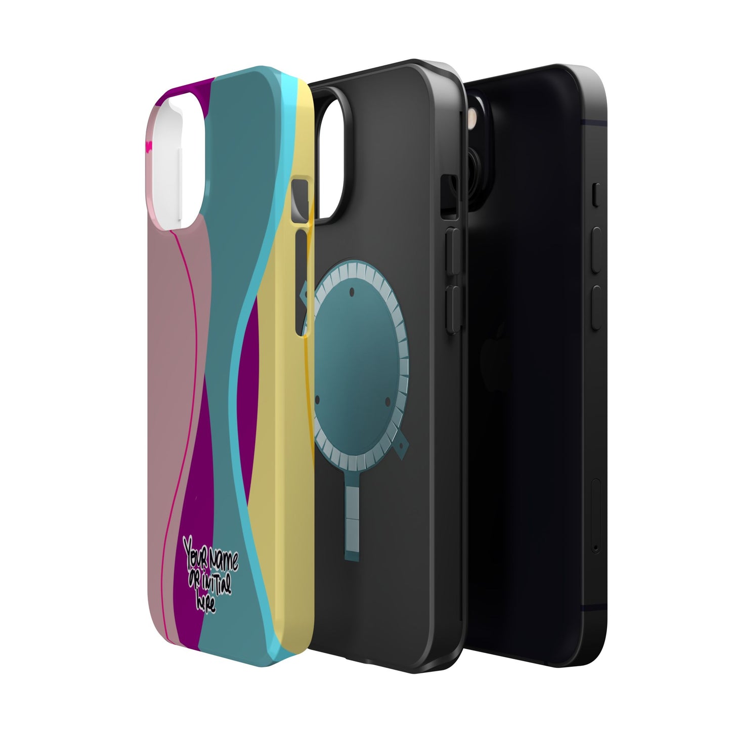 Abstract Colorwave Magnetic Impact Phone Case