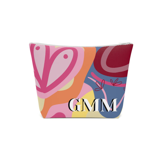 Orange Cosmetic Bag