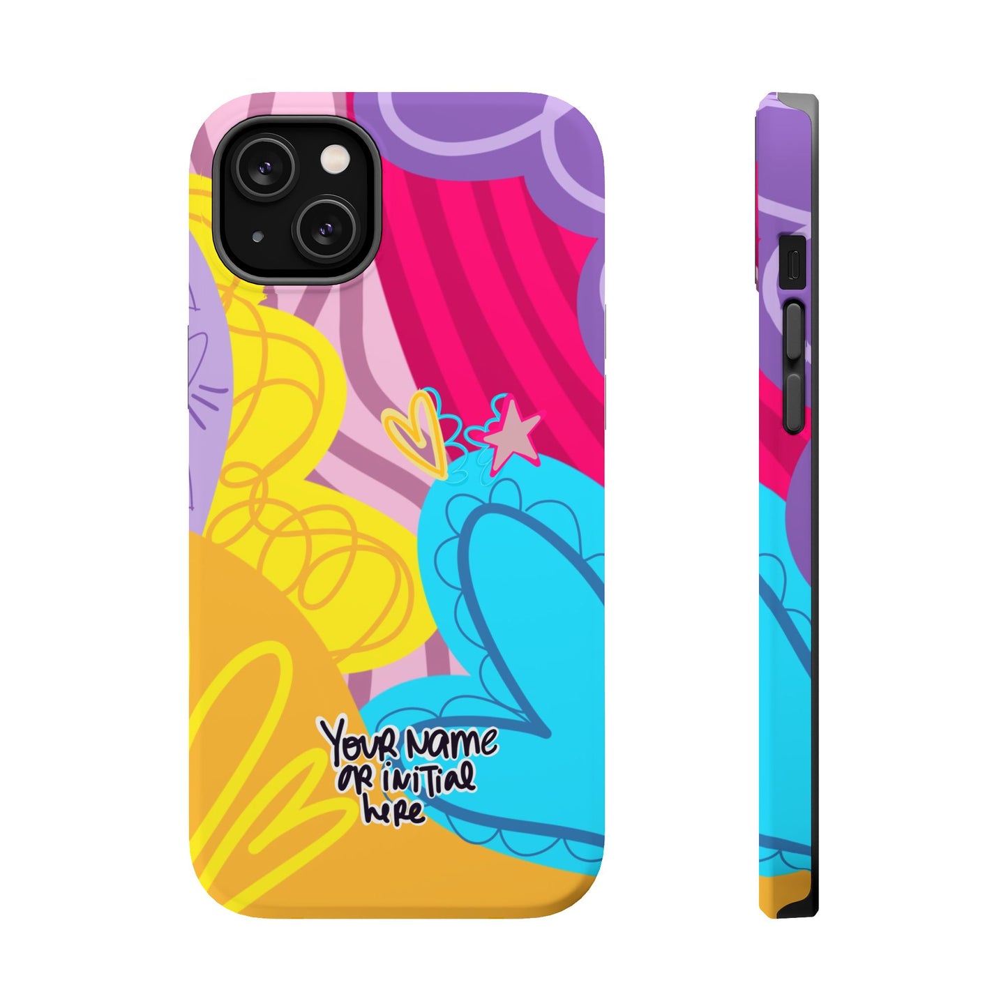 Floral Pop Magnetic Impact-Resistant Phone Case