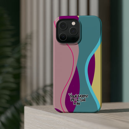 Abstract Colorwave Magnetic Impact Phone Case