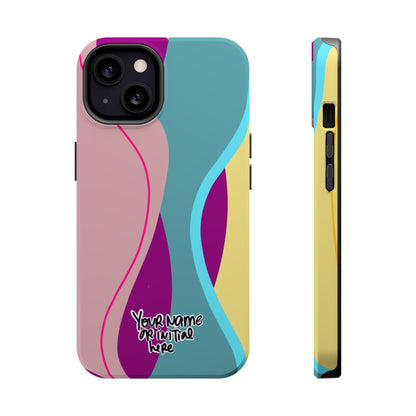Abstract Colorwave Magnetic Impact Phone Case