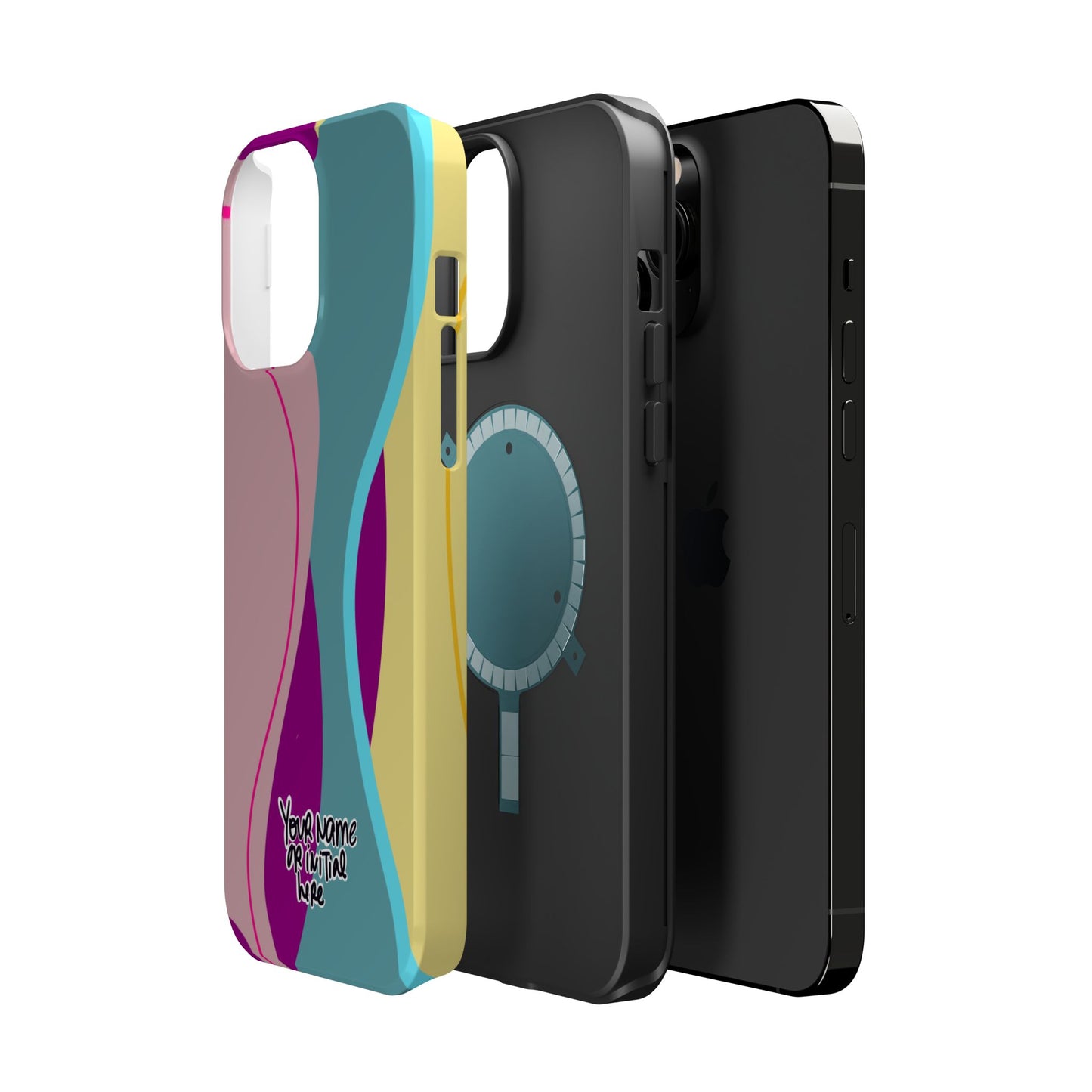 Abstract Colorwave Magnetic Impact Phone Case