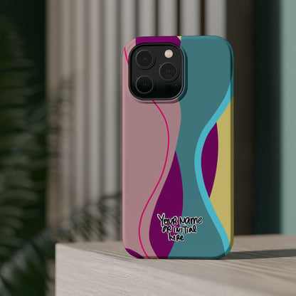 Abstract Colorwave Magnetic Impact Phone Case