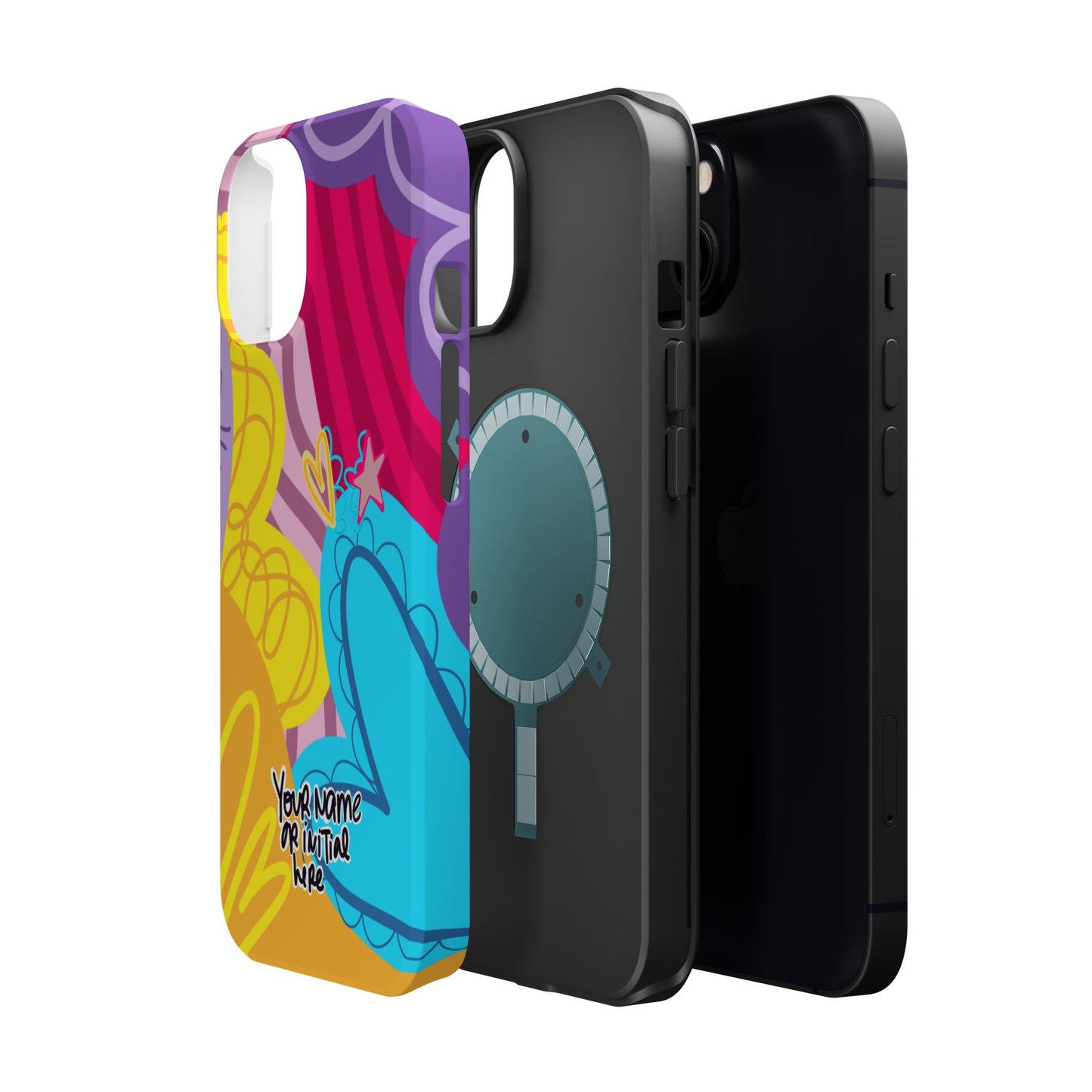 Floral Pop Magnetic Impact-Resistant Phone Case
