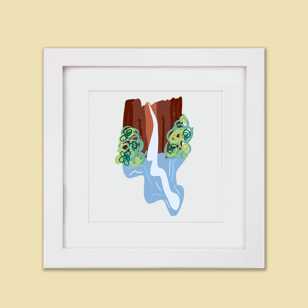 Salto Angel Framed Wall Art