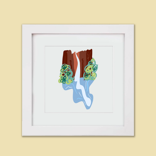 Salto Angel Framed Wall Art