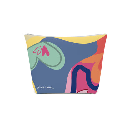 Orange Cosmetic Bag