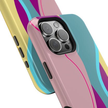 Abstract Colorwave Magnetic Impact Phone Case