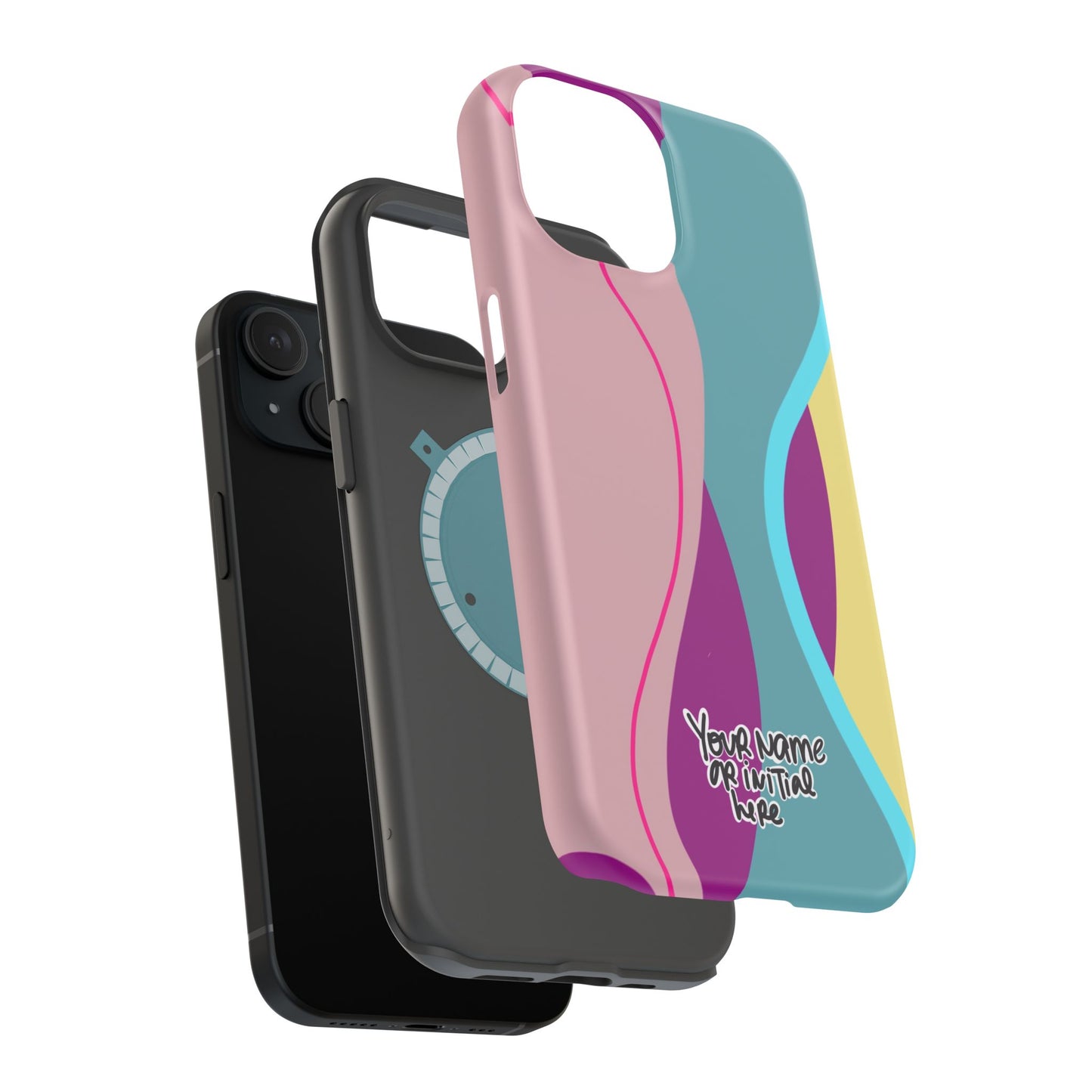 Abstract Colorwave Magnetic Impact Phone Case