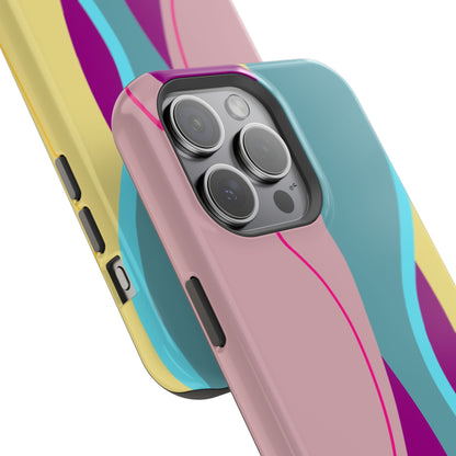 Abstract Colorwave Magnetic Impact Phone Case