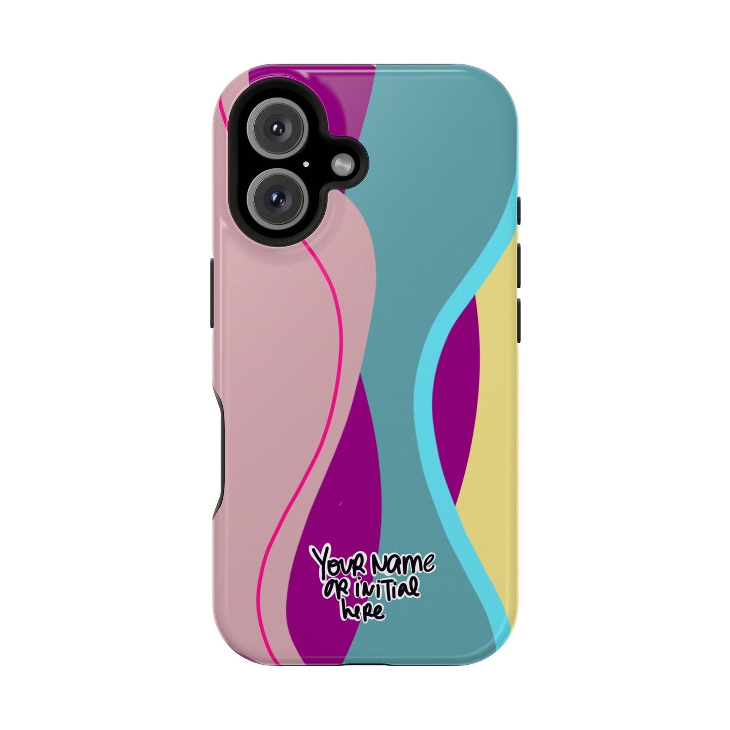 Abstract Colorwave Magnetic Impact Phone Case