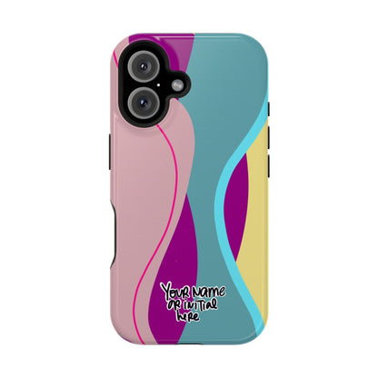 Abstract Colorwave Magnetic Impact Phone Case