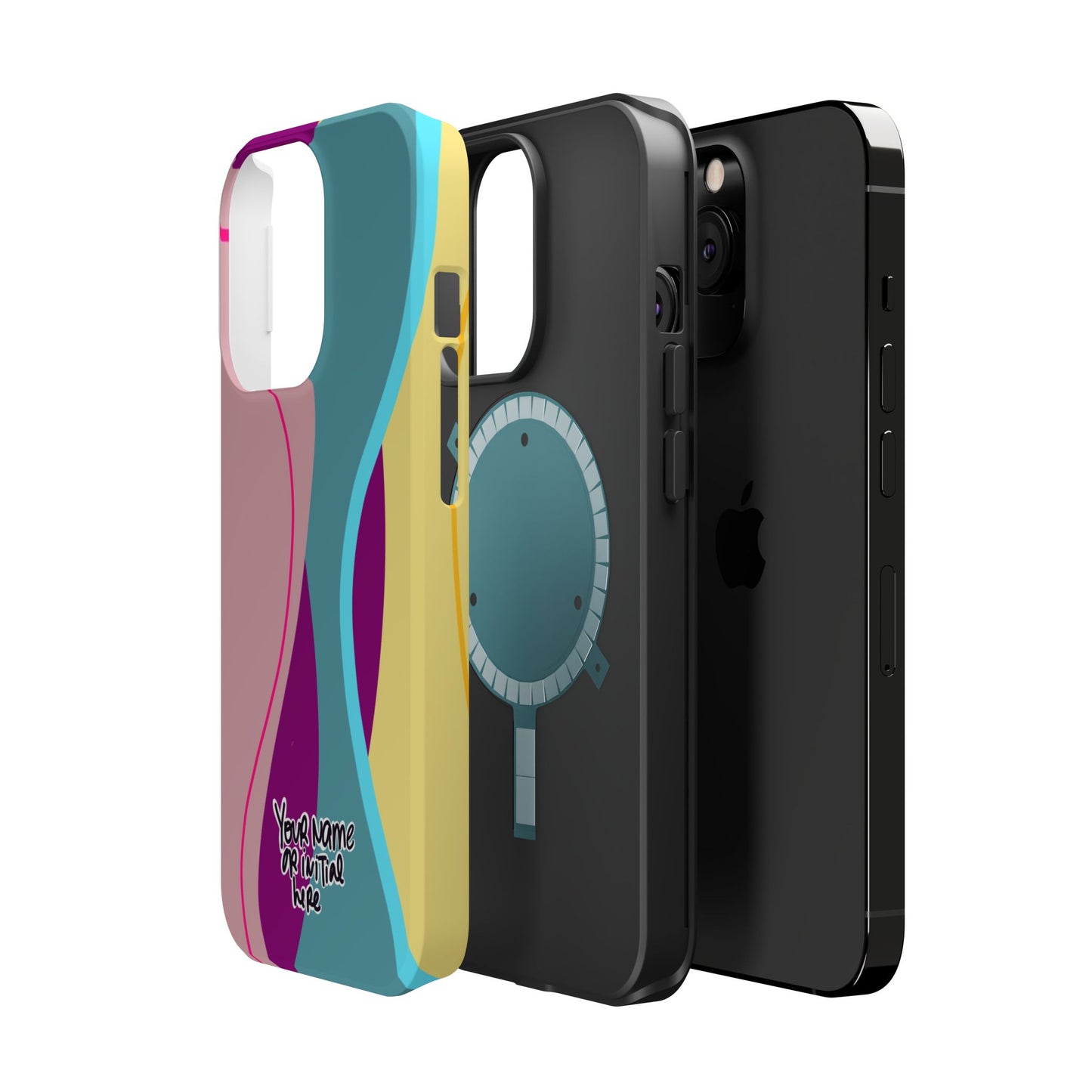 Abstract Colorwave Magnetic Impact Phone Case