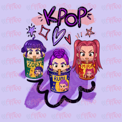 Kpop Demon Hunters T-Shirt - Ramen