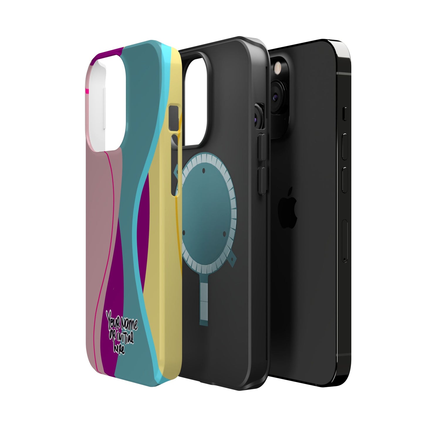 Abstract Colorwave Magnetic Impact Phone Case