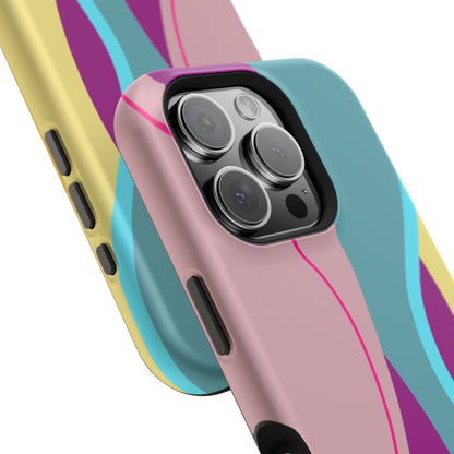 Abstract Colorwave Magnetic Impact Phone Case