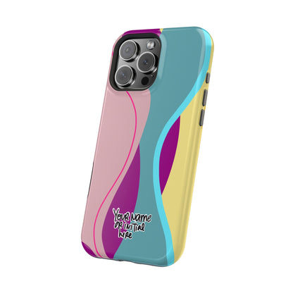 Abstract Colorwave Magnetic Impact Phone Case