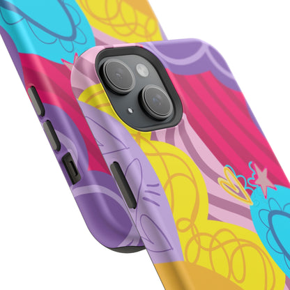 Floral Pop Magnetic Impact-Resistant Phone Case