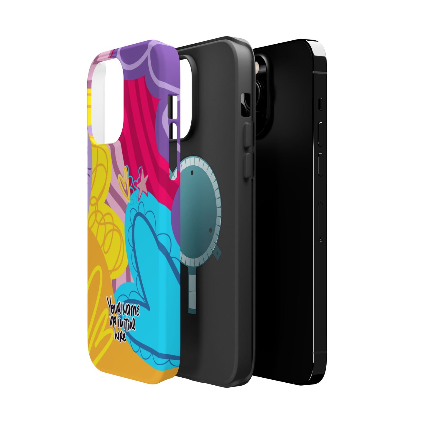 Floral Pop Magnetic Impact-Resistant Phone Case
