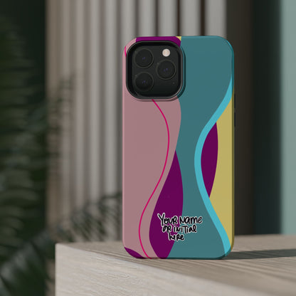 Abstract Colorwave Magnetic Impact Phone Case