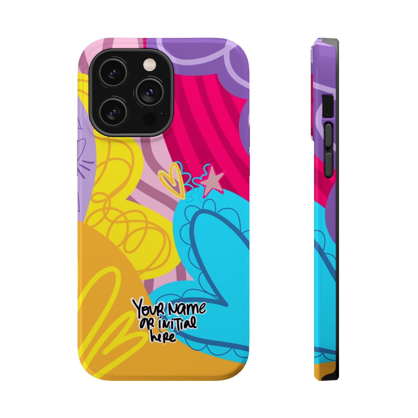 Floral Pop Magnetic Impact-Resistant Phone Case