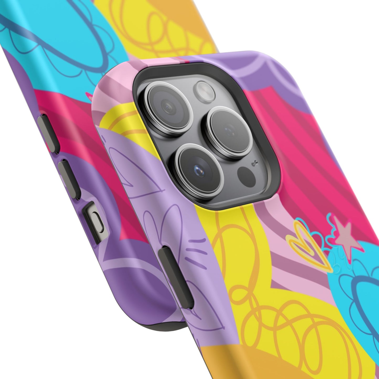 Floral Pop Magnetic Impact-Resistant Phone Case