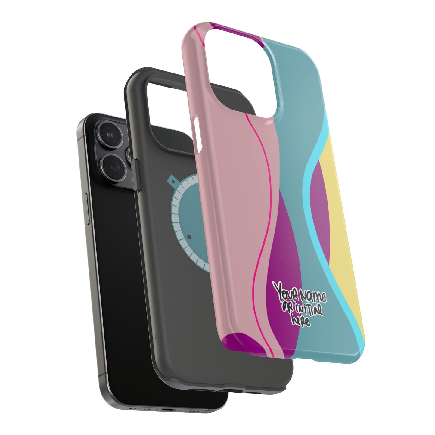 Abstract Colorwave Magnetic Impact Phone Case