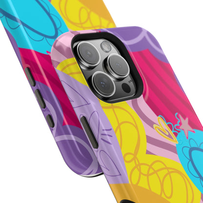 Floral Pop Magnetic Impact-Resistant Phone Case
