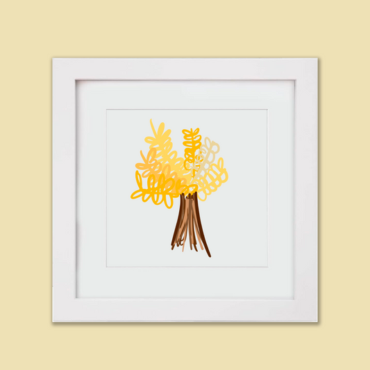 Araguaney Tree Framed Wall Art