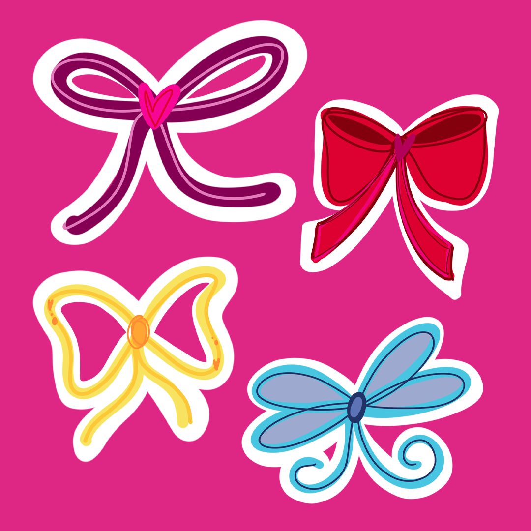 Bows Stickers