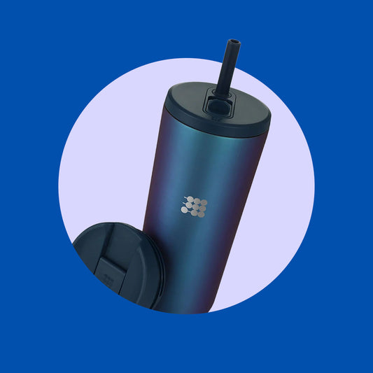 Painted Travel Mug Spill-Free CUBITT