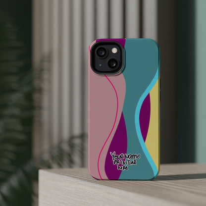 Abstract Colorwave Magnetic Impact Phone Case