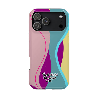 Abstract Colorwave Magnetic Impact Phone Case