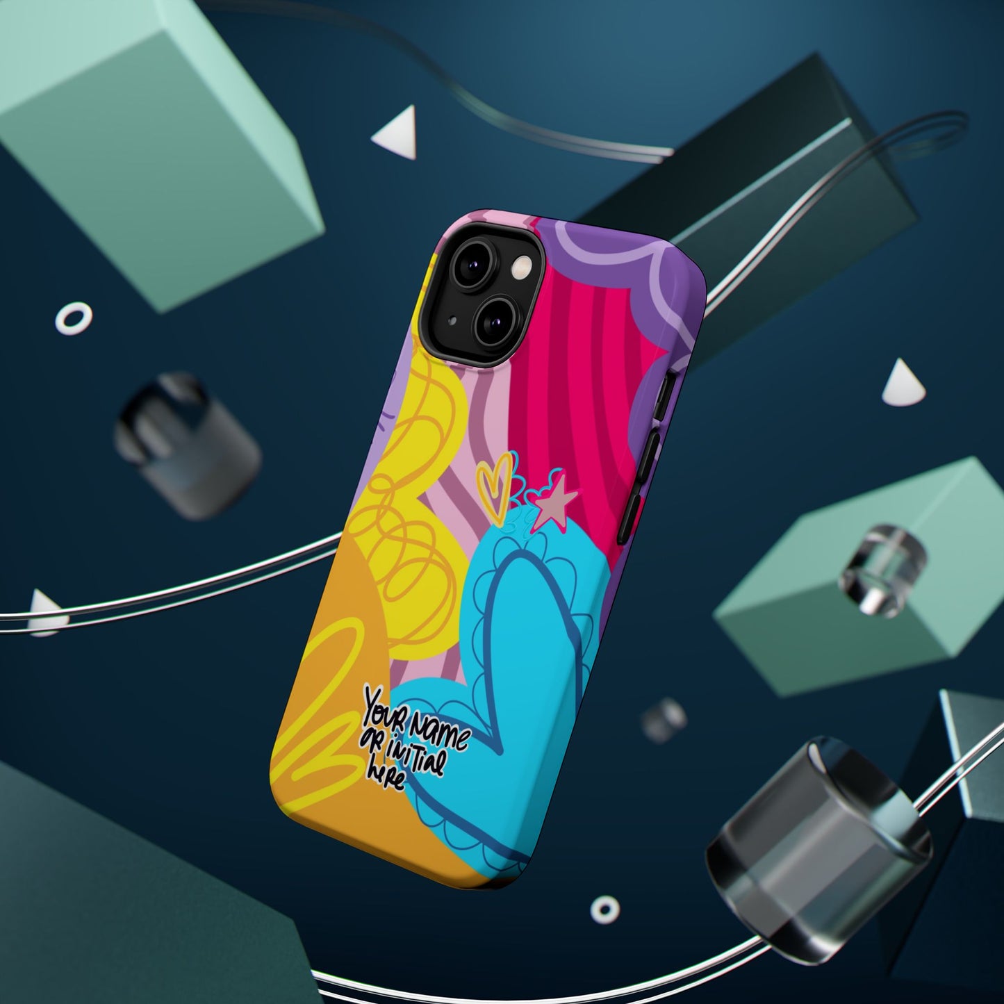 Floral Pop Magnetic Impact-Resistant Phone Case