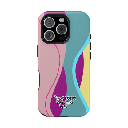Abstract Colorwave Magnetic Impact Phone Case