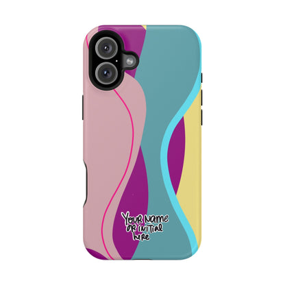 Abstract Colorwave Magnetic Impact Phone Case