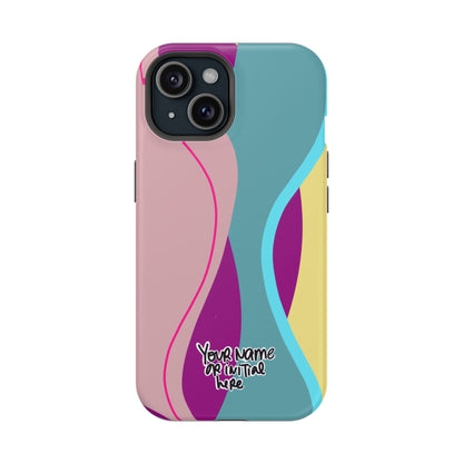 Abstract Colorwave Magnetic Impact Phone Case